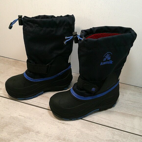 Kamik Unisex-Child Waterbugw  Insulated Snow Boot Size 13 - Picture 2 of 9